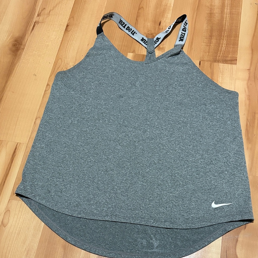 Nike Heather Gray Racerback Tank